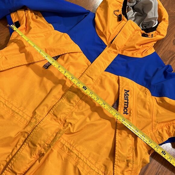 Marmot Goretex Mountain Hiking Jacket Vintage Thunderlight Medium - Picture 5 of 11